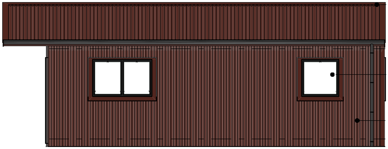 2-bed — Front elevation